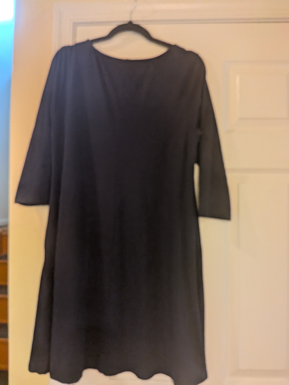 Women's T-shirt Dress with Pumpkin Graphic - Picture 3 of 9